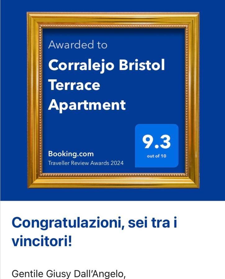 Corralejo Bristol Terrace Apartment Con Giardino Privato Esterno Luaran gambar