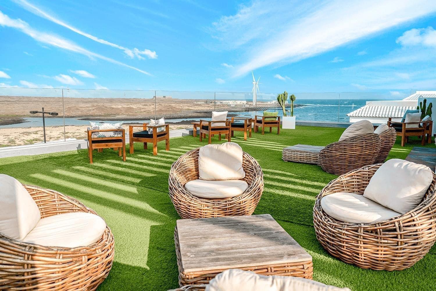 Corralejo Bristol Terrace Apartment Con Giardino Privato Esterno Luaran gambar