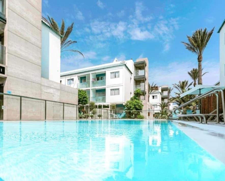 Corralejo Bristol Terrace Apartment Con Giardino Privato Esterno Luaran gambar